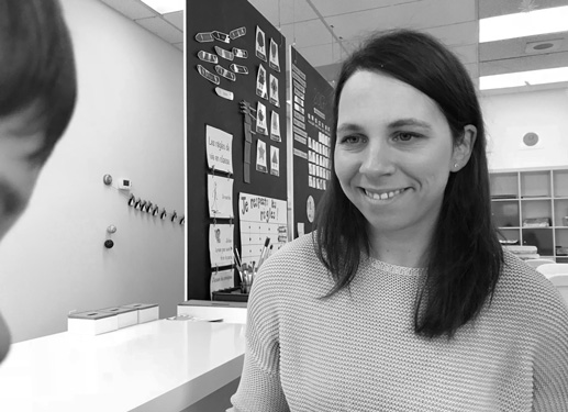 Audrey Sénéchal, Physiothérapeute